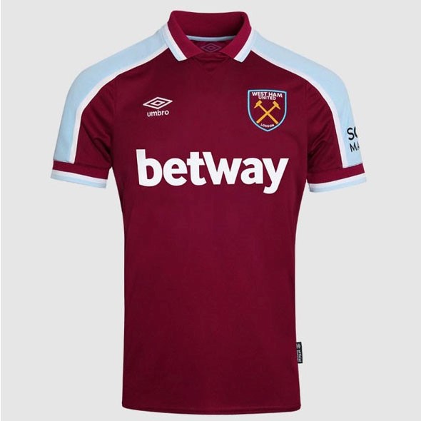 Heimtrikot Thailand West Ham United 2021-2022 Günstige Fußballtrikots